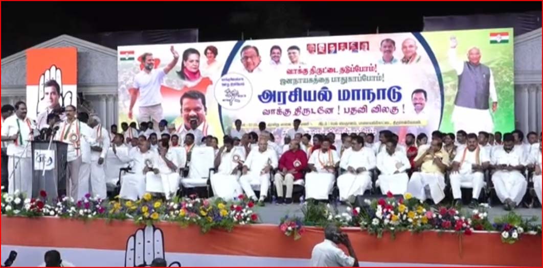 தமிழகத்தில் 125 தொகுதிகளை குறிவைத்து  பணியாற்ற வேண்டும்! நெல்லை மாநாட்டில் காங்கிரசாருக்கு கிரிஷ் சோடங்கர் அட்வைஸ்….