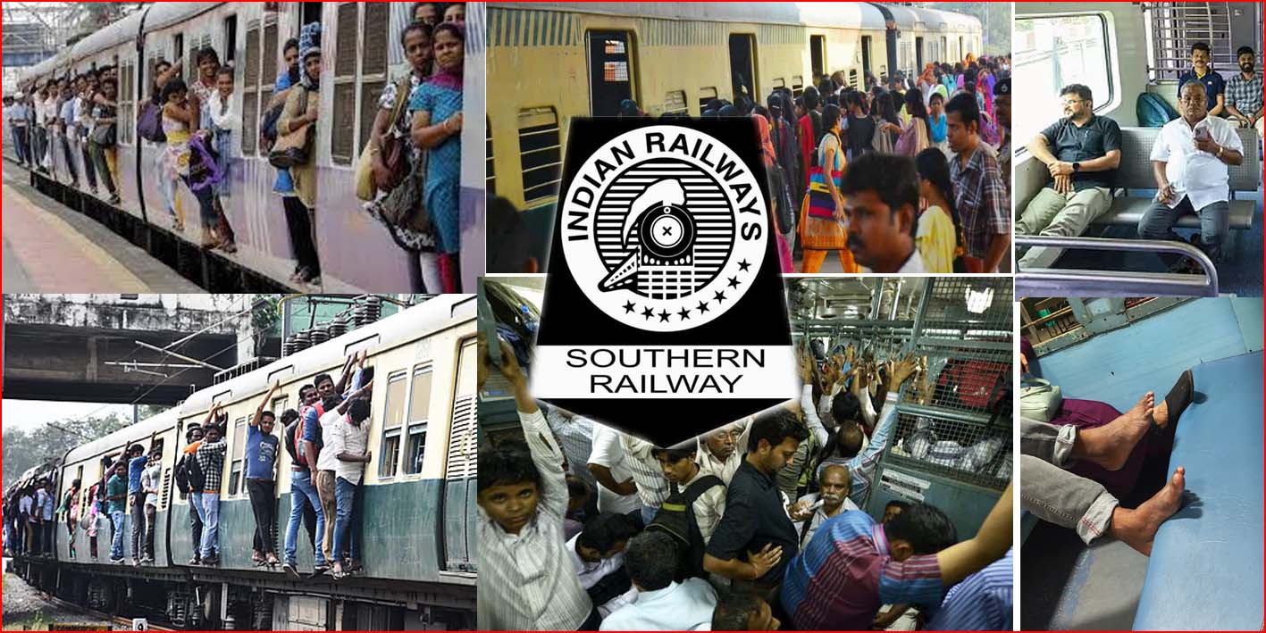 ‘முதலில் வருபவருக்கே முன்னுரிமை’ எதிர்சீட்டில் கால் வைக்கக்கூடாது! புறநகர் ரயில் பயணிகளுக்கு  தெற்கு ரயில்வே முக்கிய அறிவிப்பு…