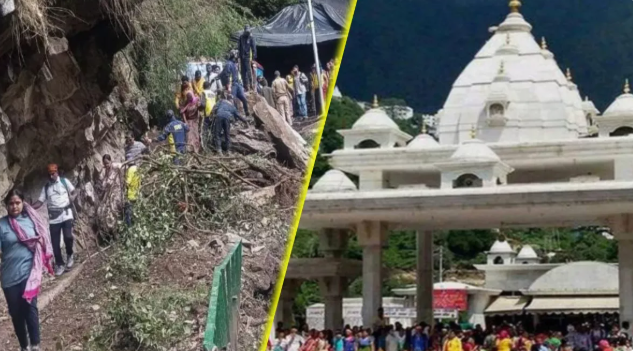 நிலச்சரிவால் நிறுத்தப்பட்ட வைஷ்ணோ தேவி யாத்திரை தொடங்காததால் 7000 பக்தர்கள் அவதி…