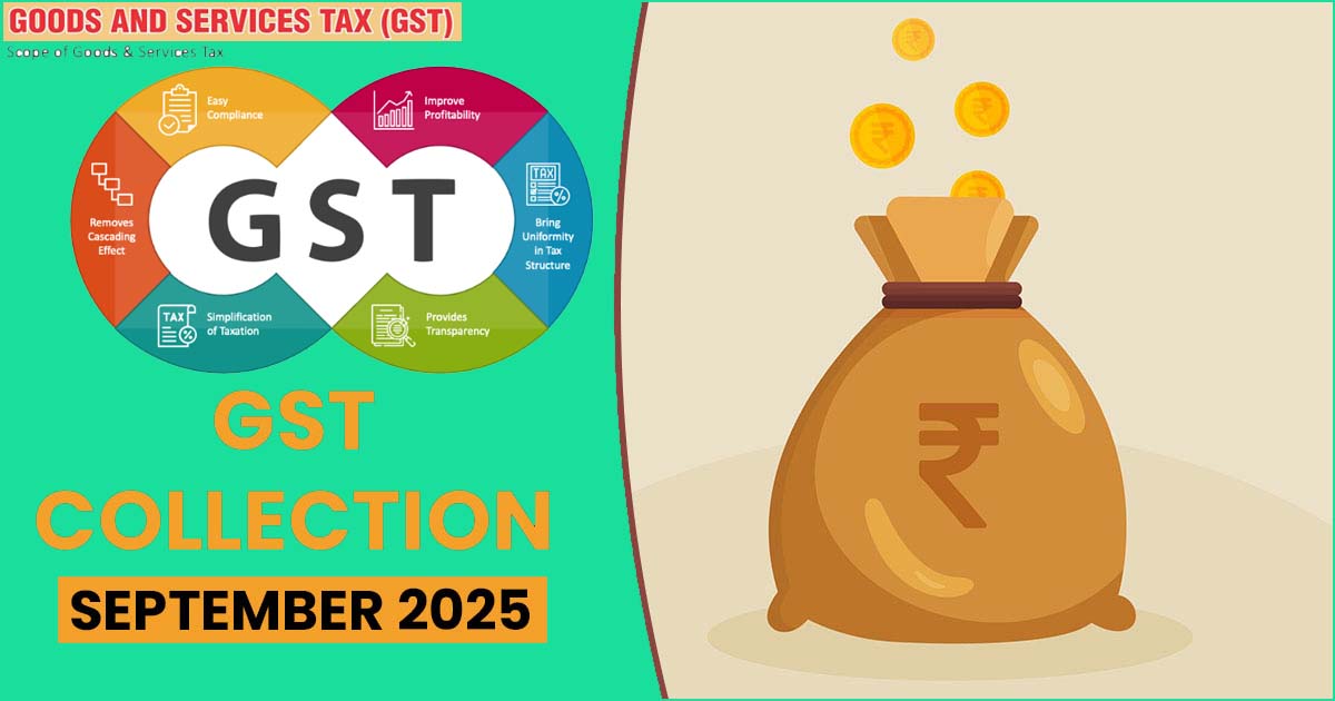 கடந்த ஆண்டை விட 9% அதிகரிப்பு: செப்டம்பர் மாதம்  ஜி.எஸ்.டி வசூல் ரூ.1.89 லட்சம் கோடி