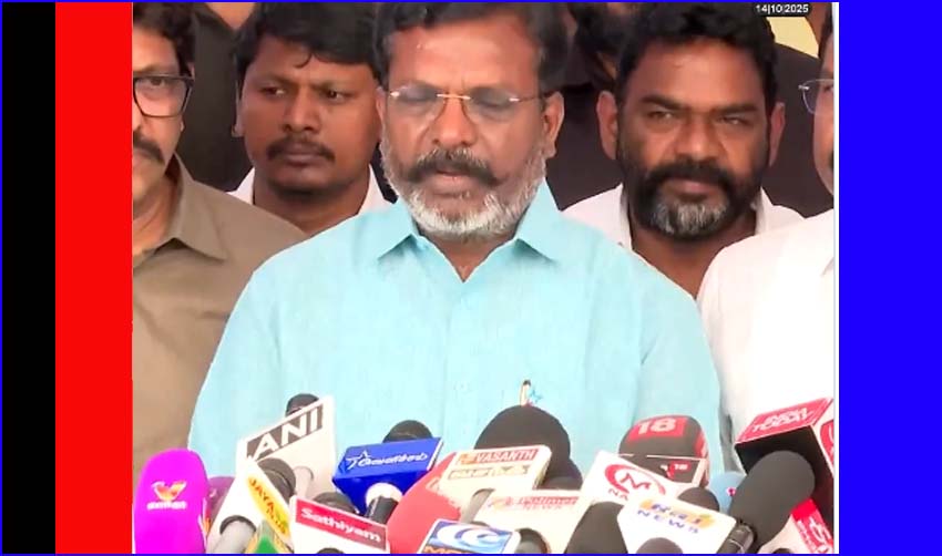 ”சாதிப் பெயர்களை நீக்கும்  நடவடிக்கைகாக முதல்வரை சந்தித்து நன்றி கூறினோம்”!  விசிக தலைவர் திருமாவளவன்