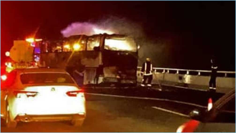 சவூதியில் அதிர்ச்சி சம்பவம்:  மெக்காவில் இருந்து மதீனாவுக்கு பேருந்தில் சென்ற  இந்தியர்கள்  42 பேர் விபத்தில் பலி