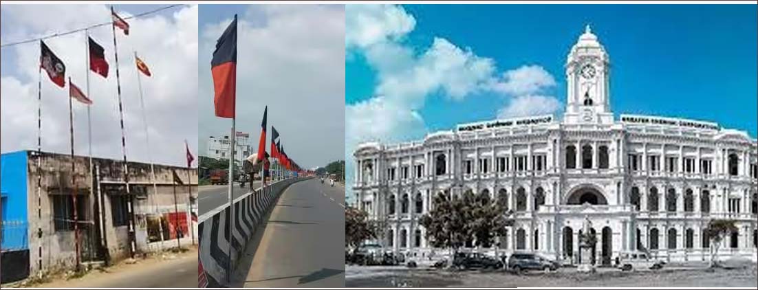 சென்னையில் தற்காலிக கொடிக்கம்பங்கள் நட அனுமதி கட்டாயம்! சென்னை மாநகராட்சி