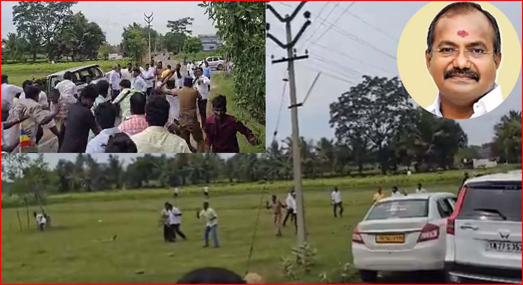 வாழப்பாடி அருகே ராமதாஸ் ஆதரவு பா.ம.க எம்.எல்.ஏ அருள் மீது ஆயுதங்களுடன்  தாக்குதல்  –  பரபரப்பு