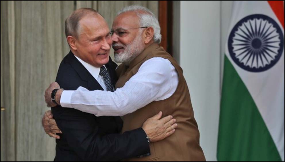 இரண்டுநாள் அரசுமுறைப் பயணமாக இன்று மாலை இந்தியா வருகிறார் ரஷ்ய அதிபர் புதின்!