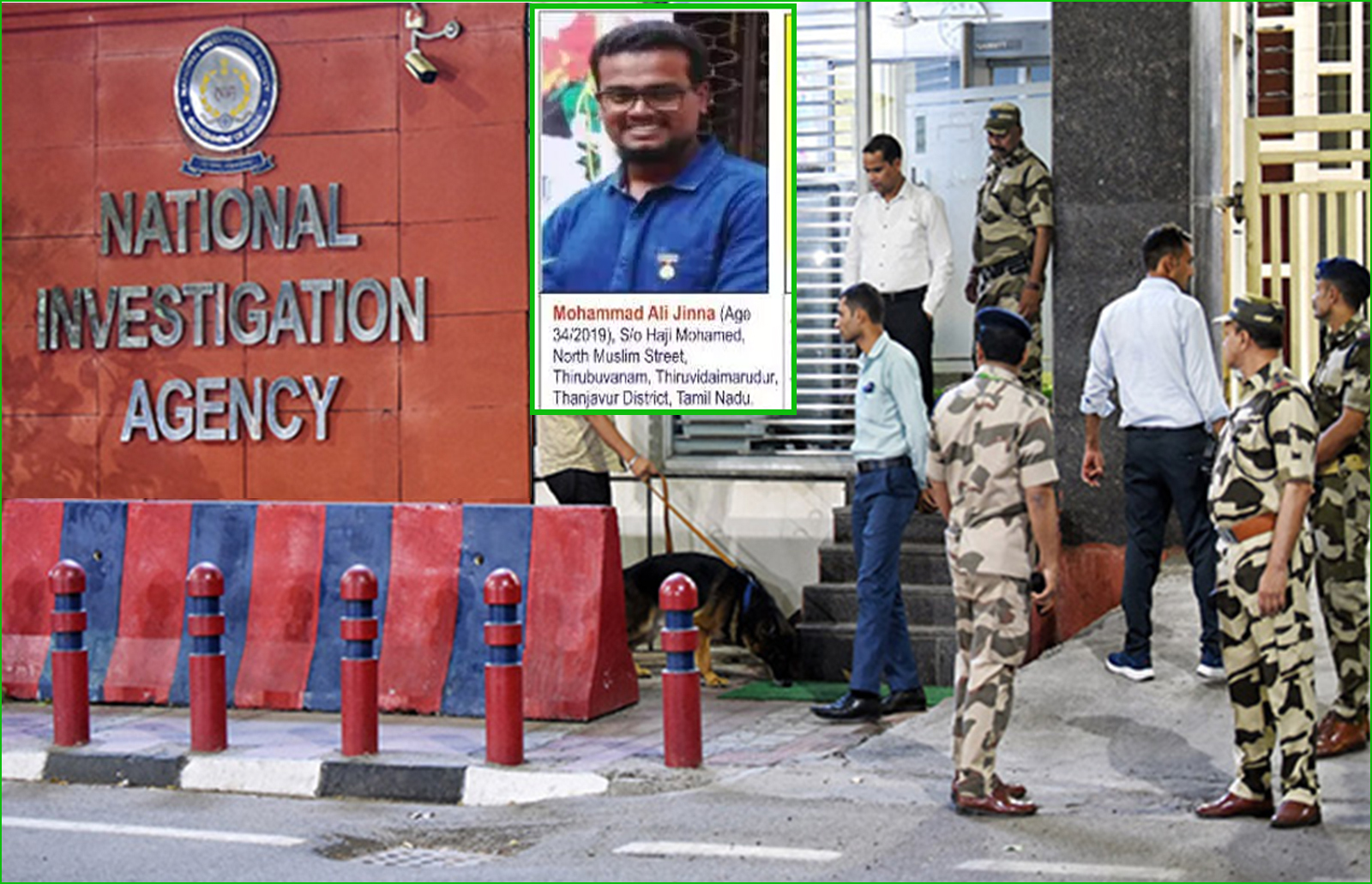 திருபுவனம் ராமலிங்கம் கொலை வழக்கு:  முக்கிய குற்றவாளியான ஹா.முகமது அலி ஜின்னா கைது