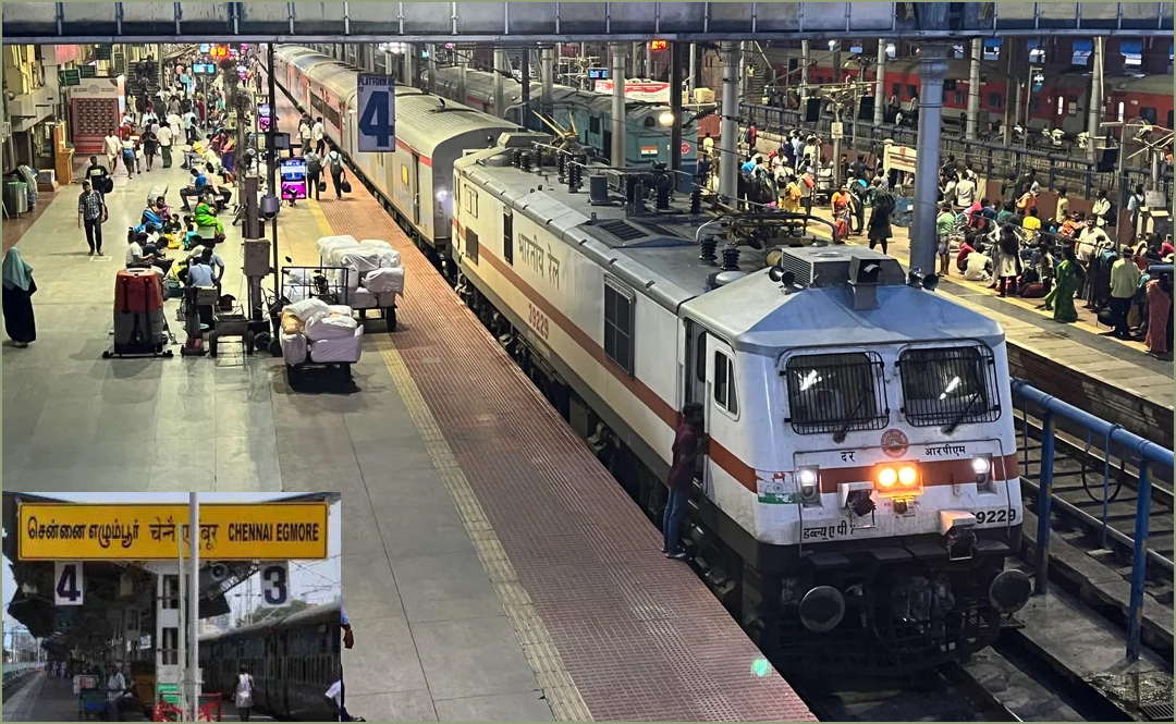 ஜனவரி 1ஆம் தேதி முதல் தென்மாவட்டங்கள் செல்லும் எக்ஸ்பிரஸ் ரயில்களில் புறப்படும் நேரம் மாற்றம்!  முழு விவரம்…