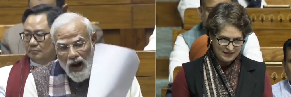 ‘வந்தே மாதரம்’ சர்ச்சை : போஸ்-க்கு நேரு எழுதிய கடிதம் குறித்து நாடாளுமன்றத்தில் மோடி – பிரியங்கா இடையே காரசார விவாதம்…