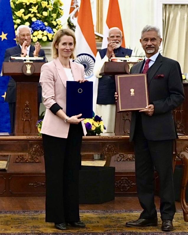 இந்தியா – EU  FTA நிறைவு ‘இது எல்லா ஒப்பந்தங்களுக்கும் தாய்’ – பிரதமர் மோடி