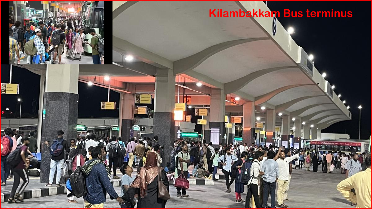 பொங்கல் பண்டிகையையொட்டி இதுவரை சென்னையில் இருந்து 3.58 லட்சம் போ் பயணம்!