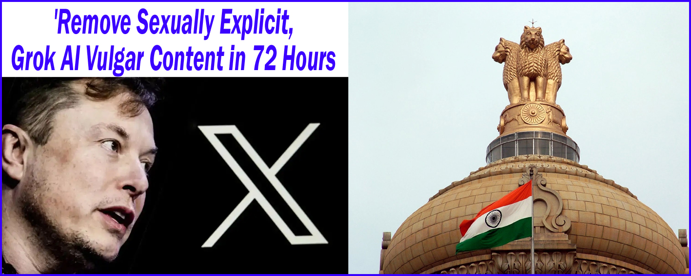 ஆபாசங்களை உடனடியாக நீக்க வேண்டும்! X நிறுவனத்துக்கு மத்தியஅரசு  72 மணி நேரம் கெடு..