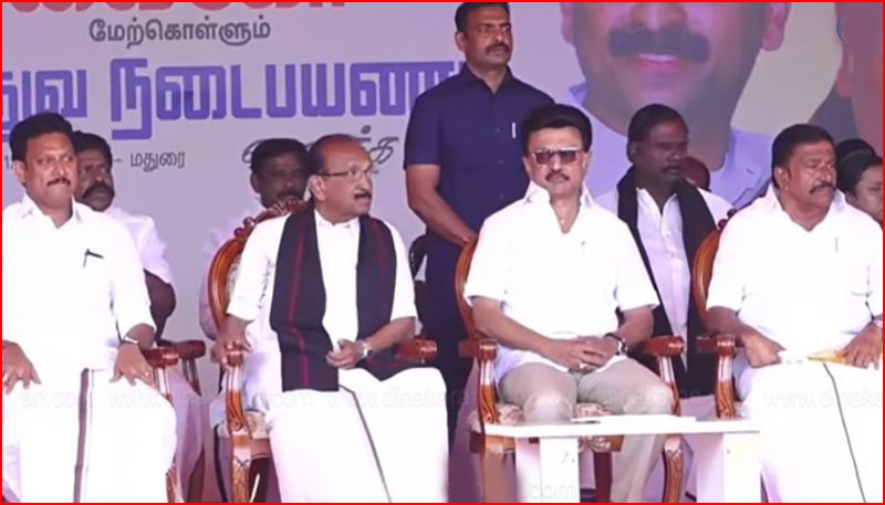 போதை பொருளுக்கு எதிரான வைகோவின்  நடைபயணத்தை தொடங்கி வைத்தார்  முதல்வர் மு.க.ஸ்டாலின்…