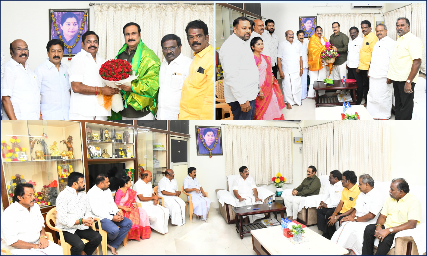 உறுதியானது அதிமுக – பாமக கூட்டணி! எடப்பாடி அன்புமணி கூட்டாக பேட்டி…