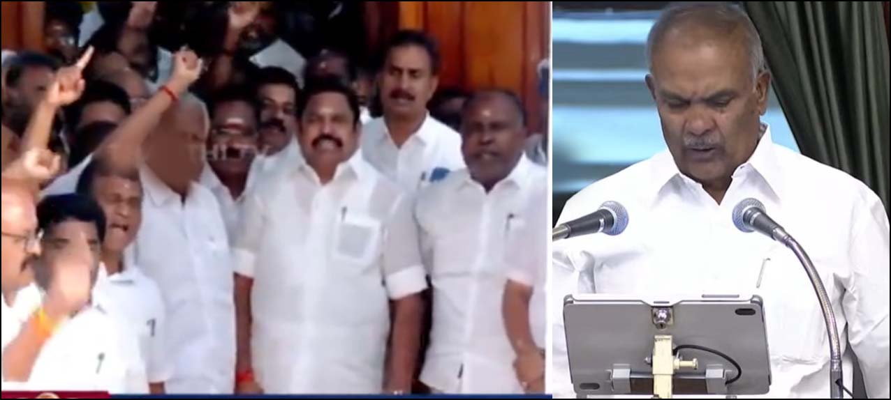 சட்டம் ஒழுங்கு – ஆளுநர் உரை தீர்மானம் எதிர்த்து அதிமுக, பாஜக சட்டப்பேரவையில் இருந்து வெளிநடப்பு…