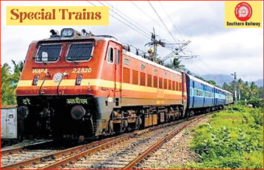 இன்று முன்பதிவு: பொங்கல் பண்டிகையையொட்டி மேலும் சிறப்பு ரயில்களை அறிவித்துள்ள தெற்கு ரயில்வே…