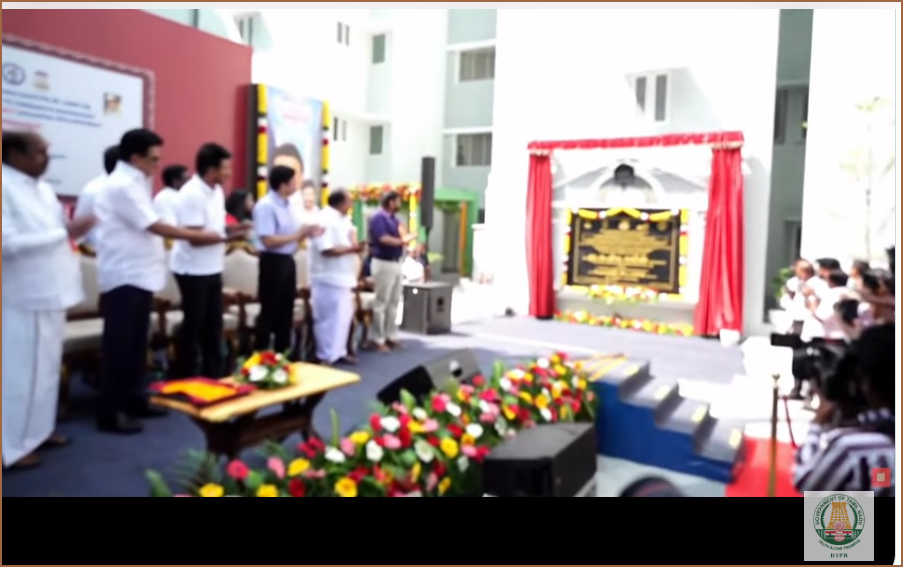 சென்னையில் 776 நகர்ப்புற குடியிருப்புகளை திறந்து வைத்தார் முதலமைச்சர் மு.க.ஸ்டாலின்.