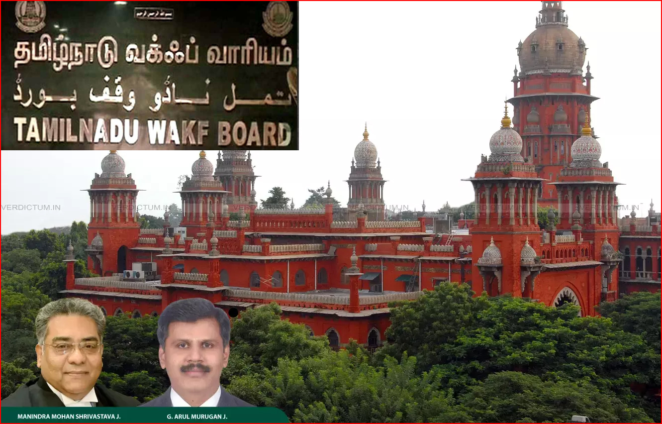 தமிழ்நாடு வக்ஃப் வாரியம் செயல்பட இடைக்காலத் தடை! உயா்நீதிமன்றம்