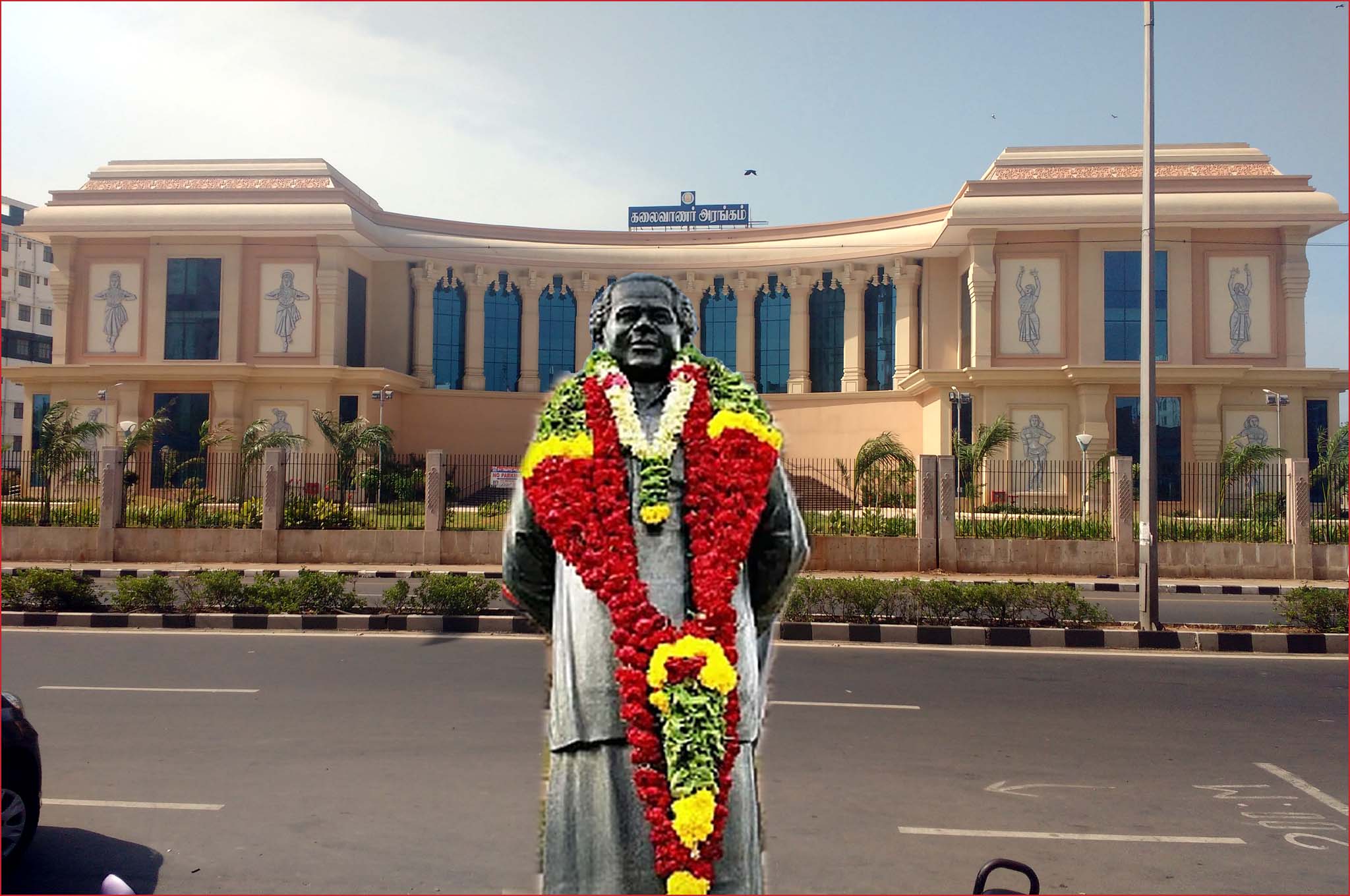 கலைவாணர் அரங்கத்தில் என்.எஸ்.கிருஷ்ணன் சிலையை இன்று திறந்து வைக்கிறார் முதல்வர் ஸ்டாலின்…