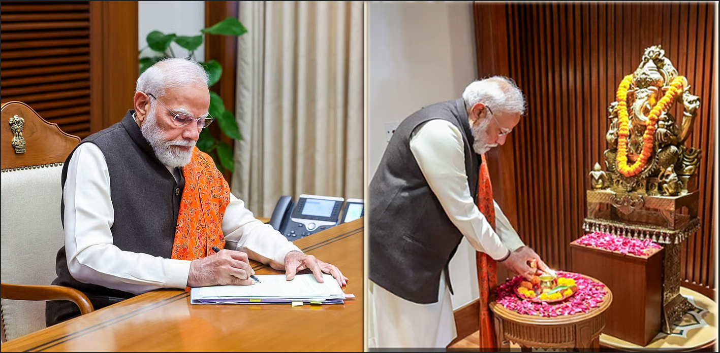 பிரதமர் அலுவலகம் உள்பட பல அரசு அலுவலகங்கள் அமைந்துள்ள “சேவா தீர்த்” வளாகத்தை திறந்து வைத்தார் பிரதமர் நரேந்திர மோடி