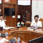 முதல்வர் மு.க.ஸ்டாலின் தலைமையில்  நடைபெற்று வருகிறது தமிழ்நாடு அமைச்சரவைக் கூட்டம் …