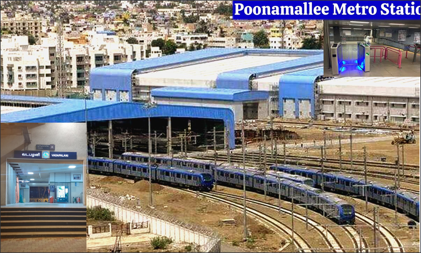 பூந்தமல்லி – வடபழனி இடையே மெட்ரோ ரயிலை இயக்குவது தொடர்பாக நாளை முதல் இறுதிக்கட்ட ஆய்வு…