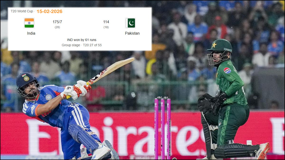 ஐசிசி டி20 உலகக் கோப்பை: பாகிஸ்தானை தூக்கி வீசியது இந்திய அணி – 61 ரன்கள் வித்தியாசத்தில் அபார வெற்றி…