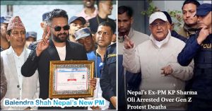 முன்னாள் பிரதமர் சர்மா ஒலி கைது: நேபாளத்தின் புதிய பிரதமராக பாலேந்திர ஷா பதவி ஏற்ற 38 மணி நேரத்தில் அதிரடி நடவடிக்கை