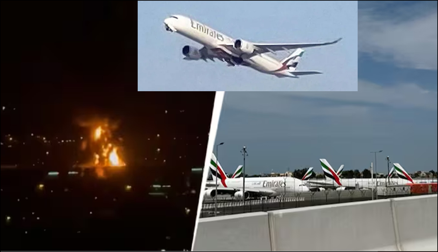 துபாய் விமான நிலையம் அருகே எண்ணெய் கிடங்கு மீது ஈரான் டிரோன் தாக்குதல்! துபாய் சென்ற சென்னை விமானம் தாயகம் திரும்பியது…