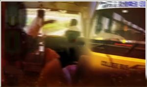 மாணவிகள் சென்ற கல்லூரி பேருந்துக்குள் நுழைந்து போதை ஆசாமிகள் ரகளை! இது மதுரை சம்பவம்…