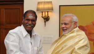 புதுச்சேரியில் NDA கூட்டணியில் லஜக மற்றும் அதிமுக-வுக்கு 2 தொகுதிகள் ஒதுக்கீடு… உடன்பாடு எட்டப்பட்டது…