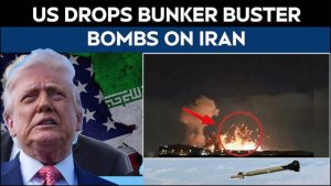 ஈரானின் ஆயுதக்கிடங்கு மீது பங்கர் – பஸ்டர் குண்டு வீசி அமெரிக்கா தாக்குதல்…