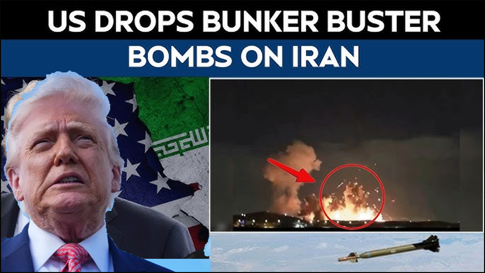 ஈரானின் ஆயுதக்கிடங்கு மீது பங்கர் – பஸ்டர் குண்டு வீசி அமெரிக்கா தாக்குதல்…