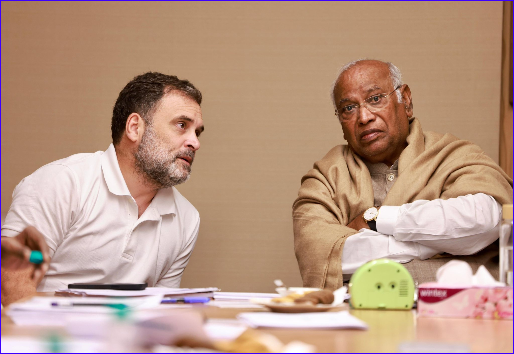 தொகுதி மறுசீரமைப்பு: காங்கிரஸ் தலைவர் மல்லிகார்ஜூன கார்கே தலைமையில் எதிர்க்கட்சி தலைவர்கள் ஆலோசனை…