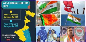 மேற்கு வங்க முதல் கட்ட தேர்தல்:  152 தொகுதிகளுக்கு நாளை வாக்குப் பதிவு – பல தொகுதிகளில் பதற்றம்…