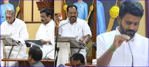 புதுவை தேர்தலில் வெற்றிபெற்ற முதல்வர், அமைச்சர்கள் உள்பட வெற்றிபெற்றவர்கள் எம்எல்ஏக்களாக பதவி ஏற்றனர் …