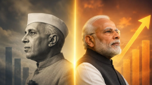 மோடி நேருவை முந்திவிட்டாரா?