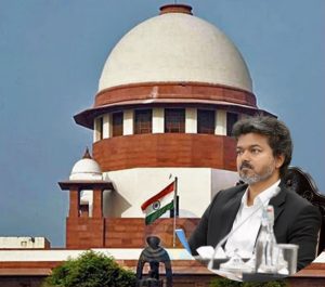 கரூர் நெரிசல் உயிரிழப்பு வழக்கு: பாதிக்கப்பட்ட குடும்பங்களை முதல்வர் விஜய் சந்திப்பதற்கு தடை கோரி திமுக மனு; உச்சநீதிமன்றம் நாளை விசாரணை